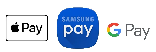 Apple Pay - Samsung Pay - Google Pay